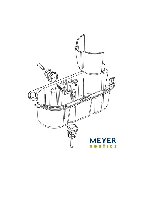Railblaza Staubehälter schwarz ohne Starport Bild 2